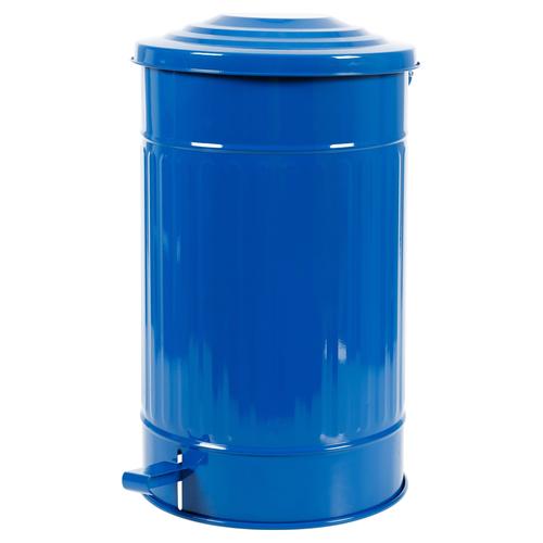  PEDALLI  ÇÖP KOVASI KLASİK MAVİ 30 LT