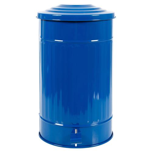  PEDALLI  ÇÖP KOVASI KLASİK MAVİ 30 LT