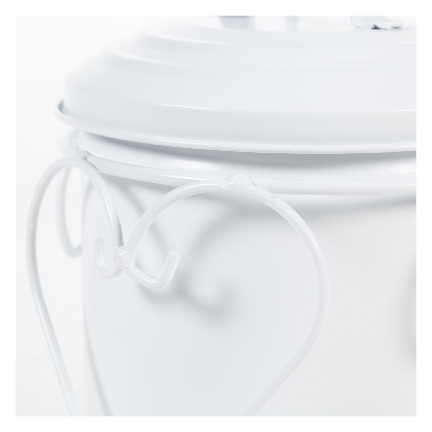 FERFORJE ÇÖP KOVASI MAT BEYAZ 3,5 LT