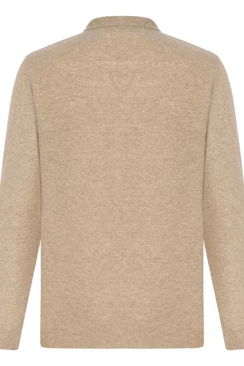  POLO YAKA YÜNLÜ KAZAK