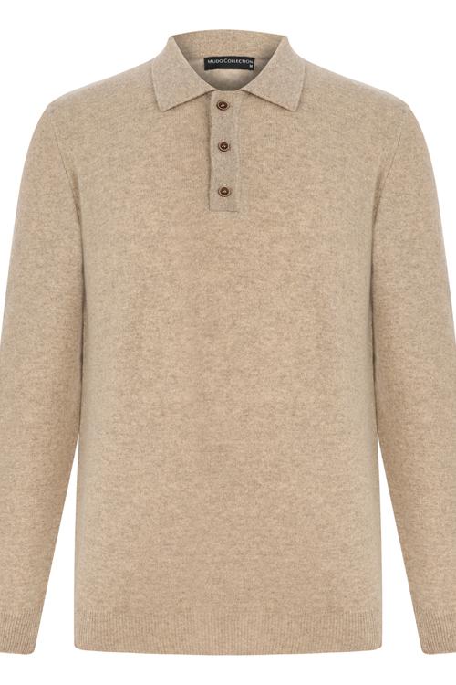  POLO YAKA YÜNLÜ KAZAK