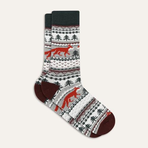  GEYİK DESENLİ KALIN ÇORAP