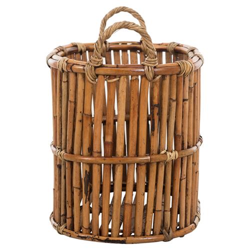  OVAL RATTAN SEPET 47X36X40 CM