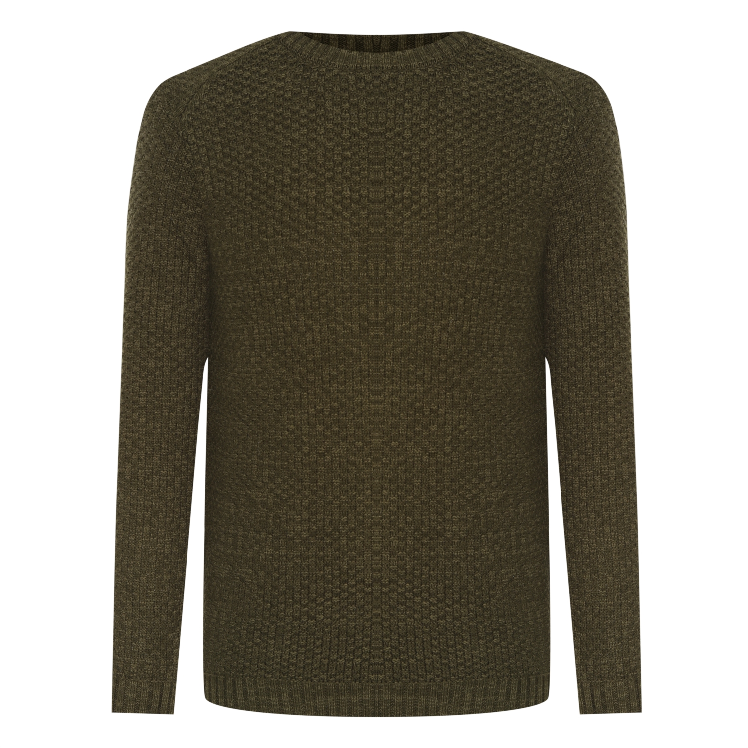 BİSİKLET YAKA DOKULU KAZAK