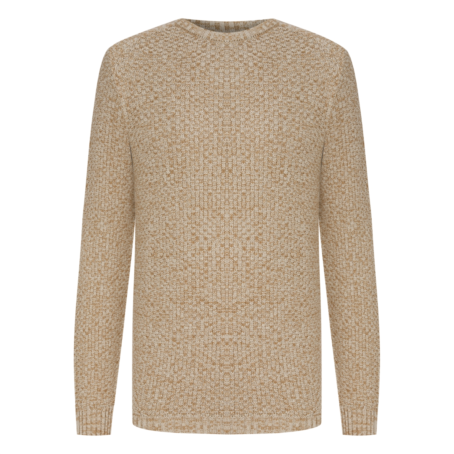 BİSİKLET YAKA DOKULU KAZAK