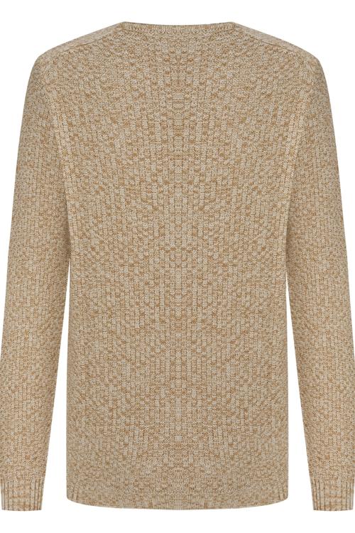  BİSİKLET YAKA DOKULU KAZAK