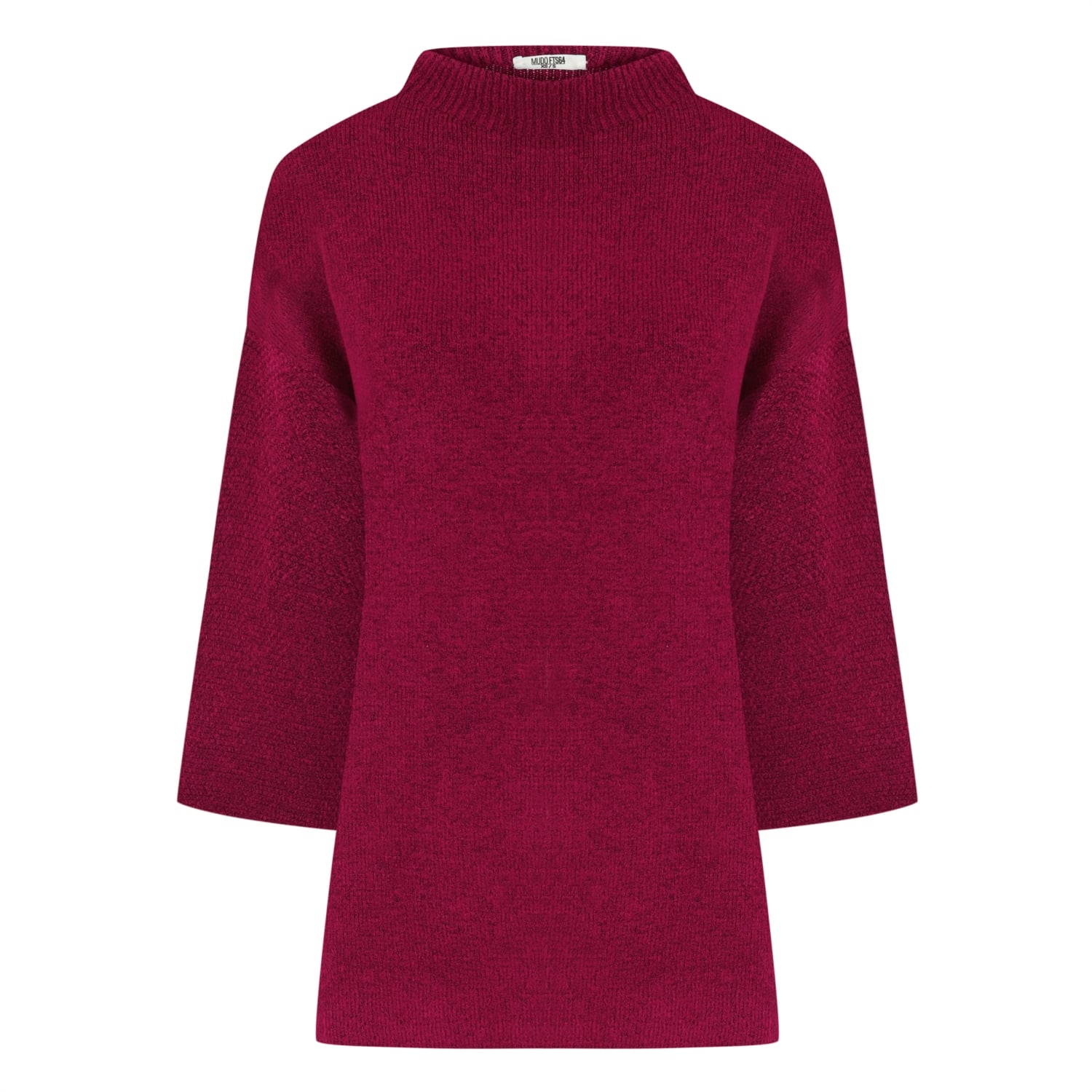 DİK YAKA YARIM KOL TRİKO KAZAK