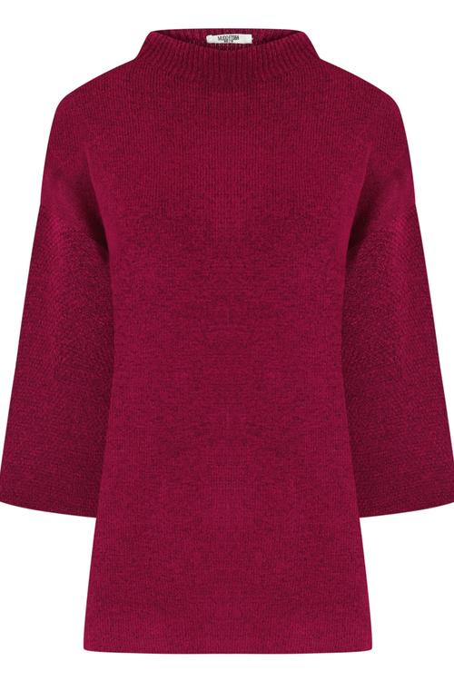  DİK YAKA YARIM KOL TRİKO KAZAK