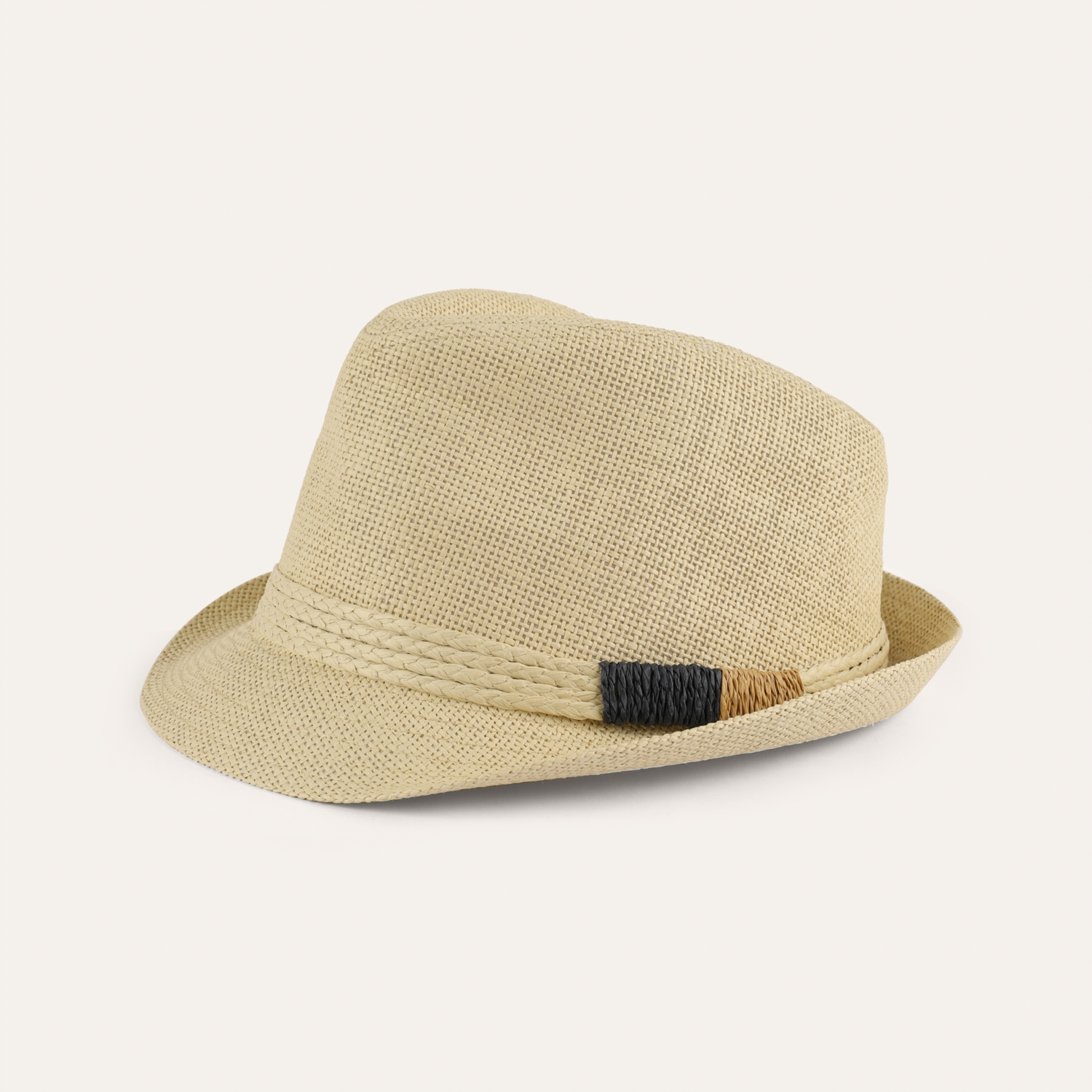 HASIR İP DETAYLI ŞAPKA