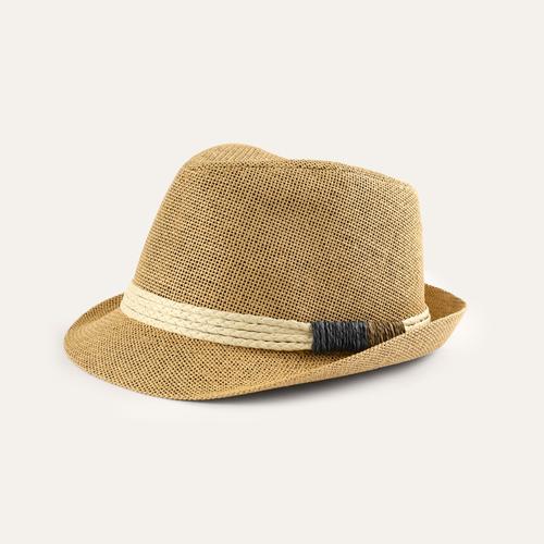  HASIR İP DETAYLI ŞAPKA