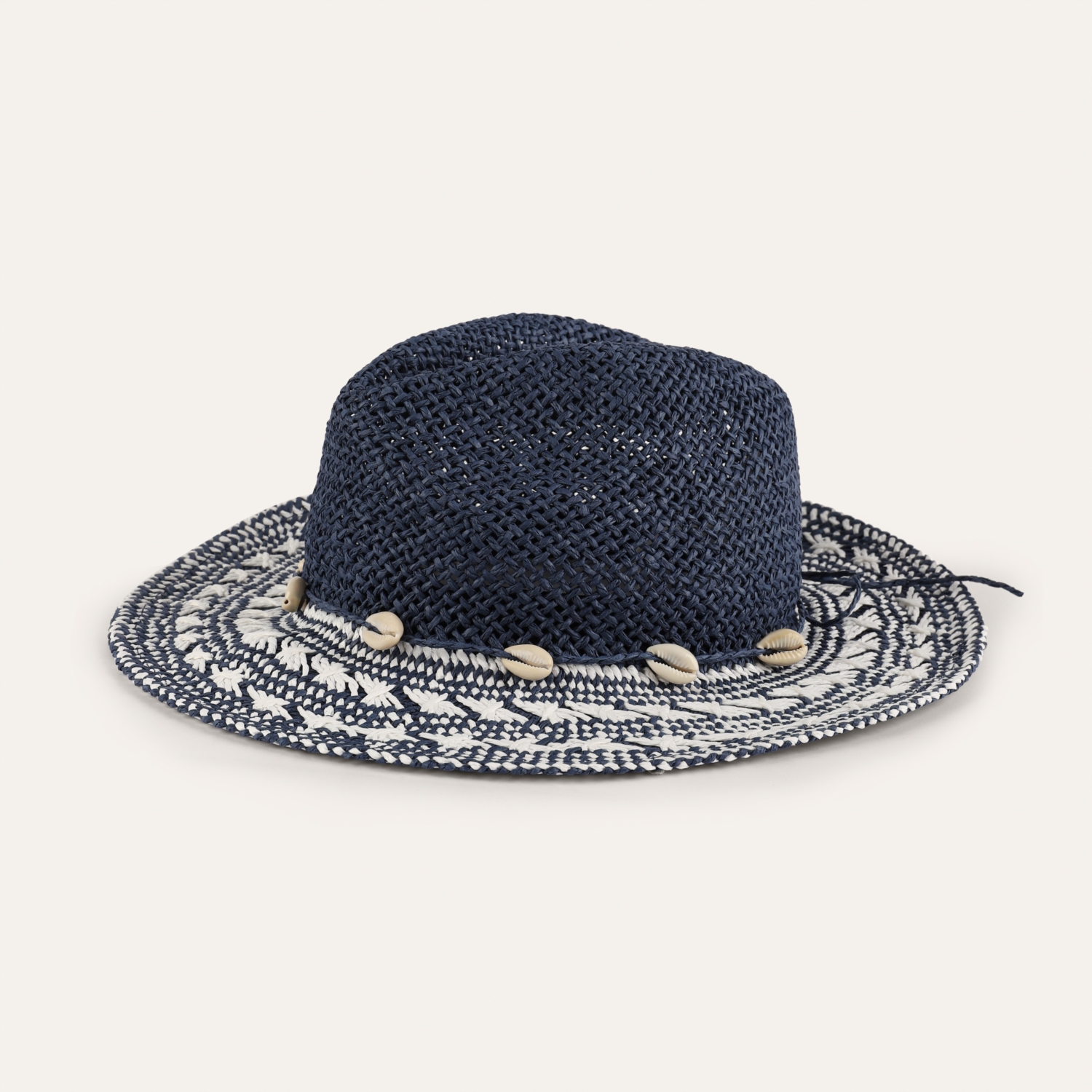 TAŞ DETAYLI HASIR ŞAPKA