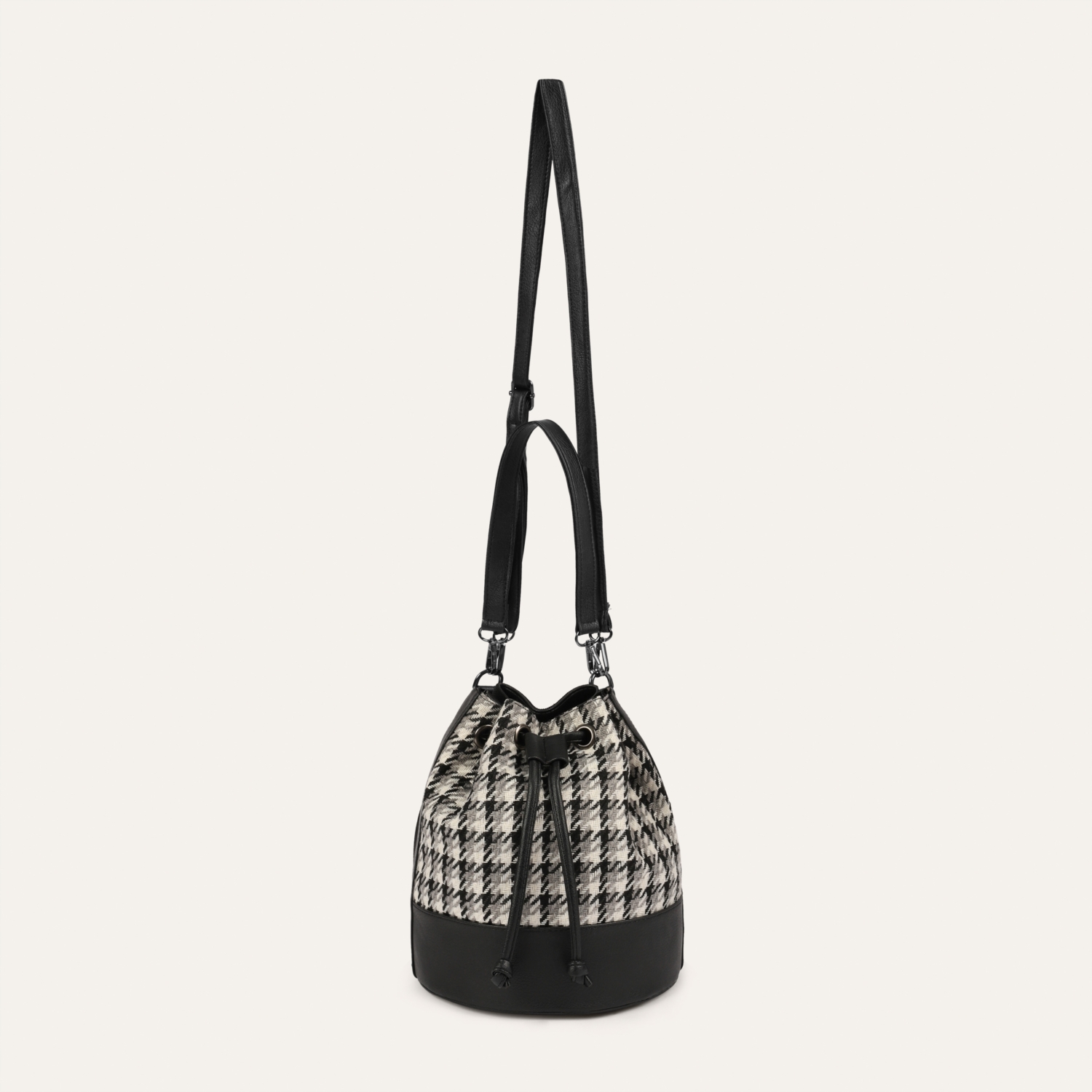 KAZAYAĞI DESENLİ ÇAPRAZ ASKILI OMUZ ÇANTASI