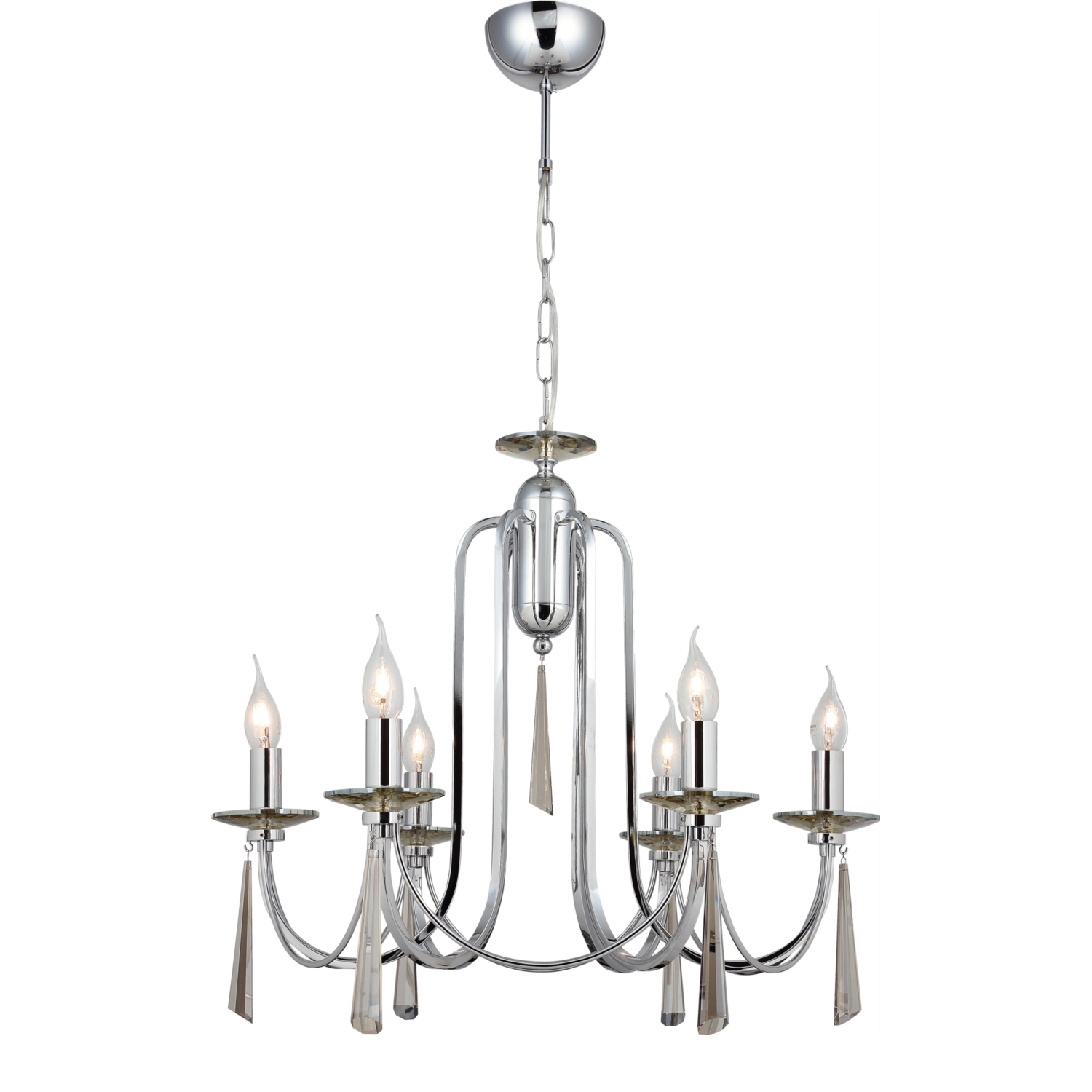 COUNTESS 6'LI AVİZE KROM