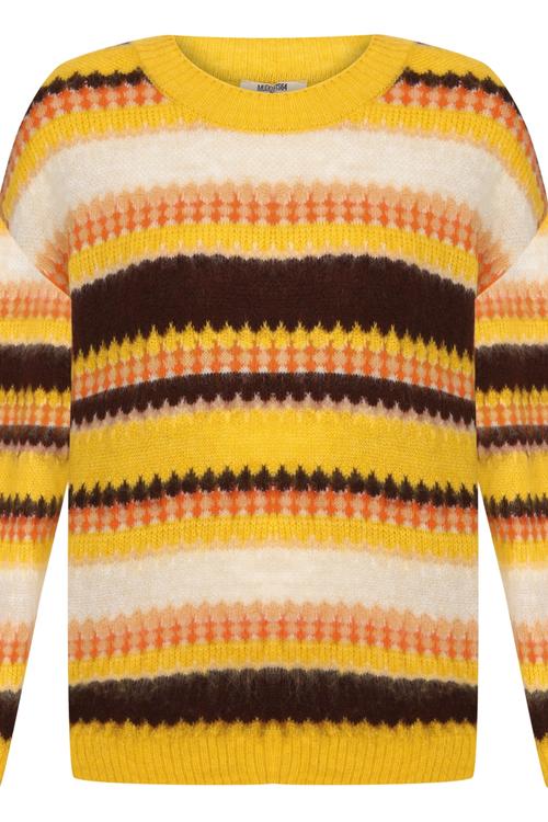  BOL KESİM DESENLİ TRİKO KAZAK