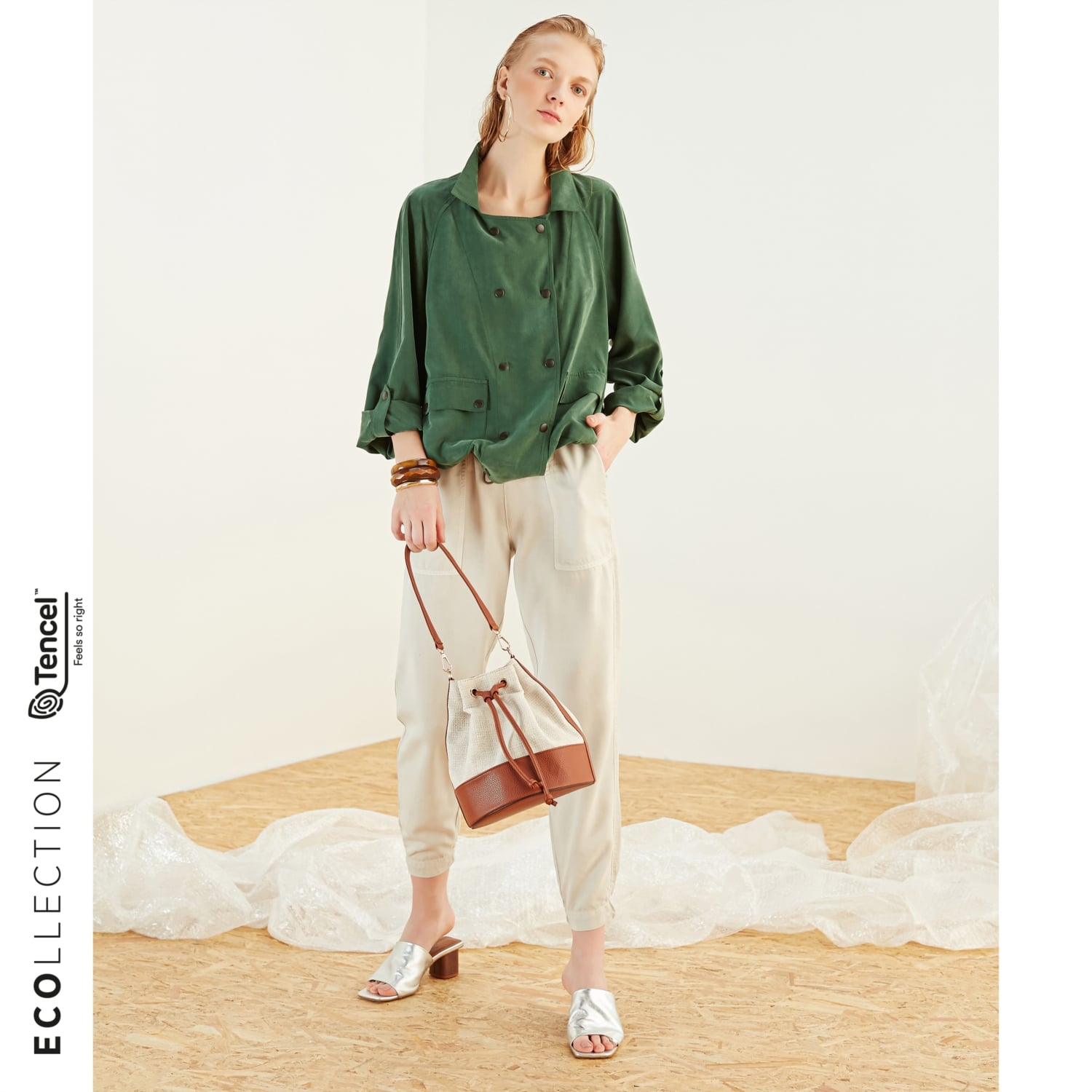 ÇITÇITLI İNCE CEKET (TENCEL ? )