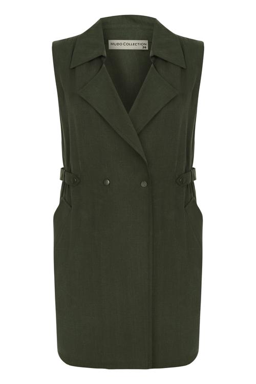  DÜĞME DETAYLI YELEK