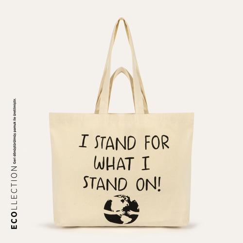  SLOGAN BASKILI BEZ ÇANTA