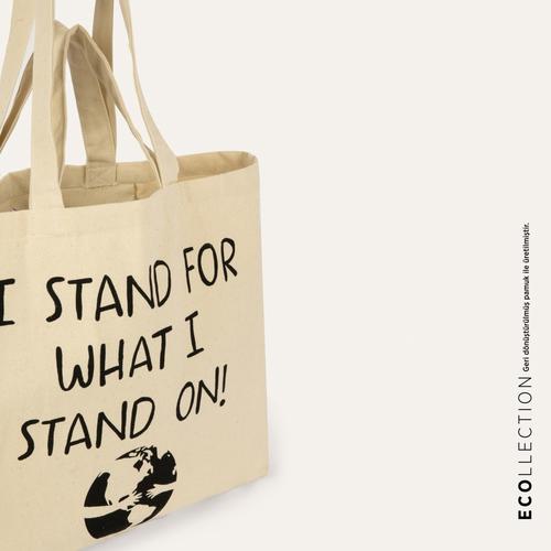  SLOGAN BASKILI BEZ ÇANTA