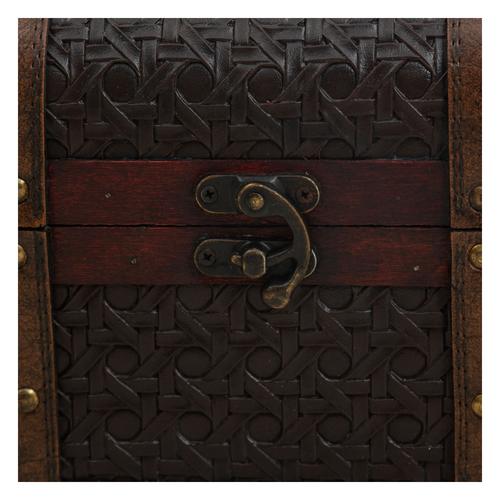  GLAZE DEKORATİF SANDIK 35X20X20CM