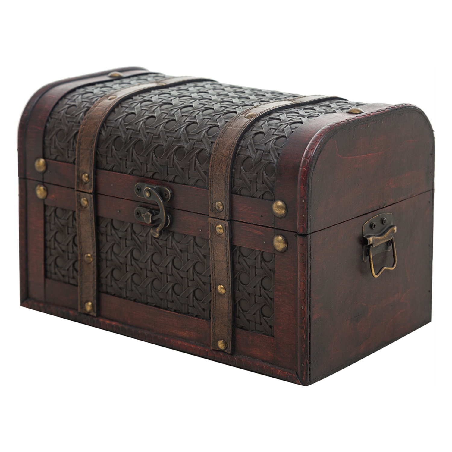 GLAZE DEKORATİF SANDIK 35X20X20CM