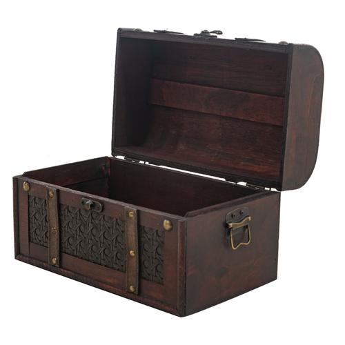  GLAZE DEKORATİF SANDIK 35X20X20CM