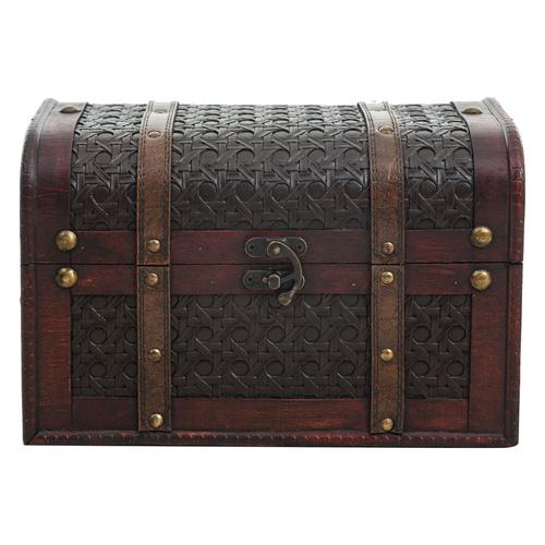  GLAZE DEKORATİF SANDIK 35X20X20CM