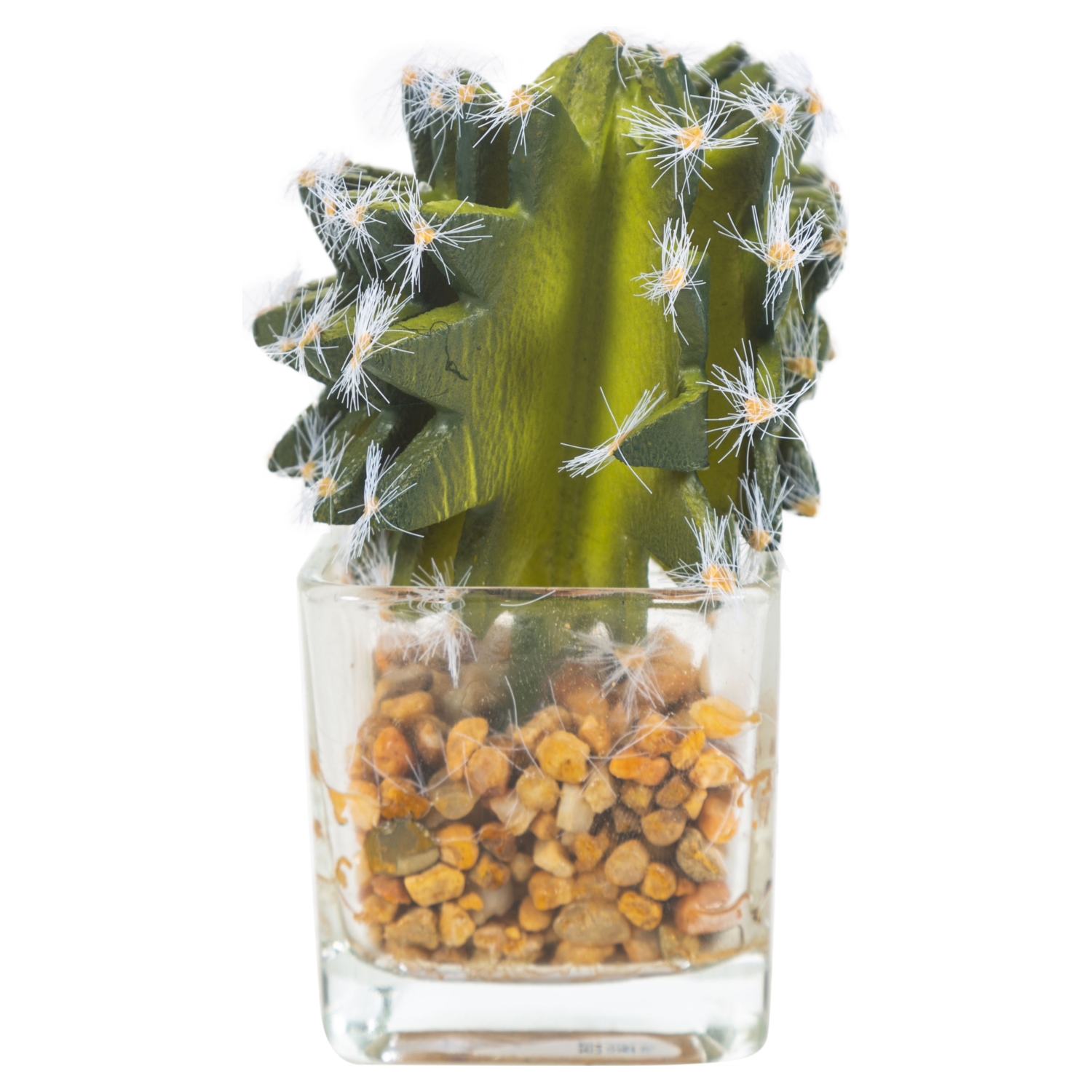 SAKSILI YAPAY TOP KAKTÜS 6X7X11CM