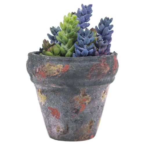  SAKSILI YAPAY JELLY BEAN SUKULENT 17CM