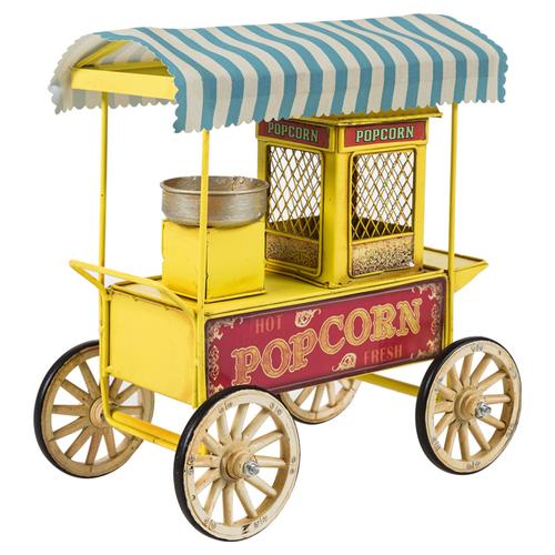  POP CORN ARABASI BİBLO SARI 26X17CM