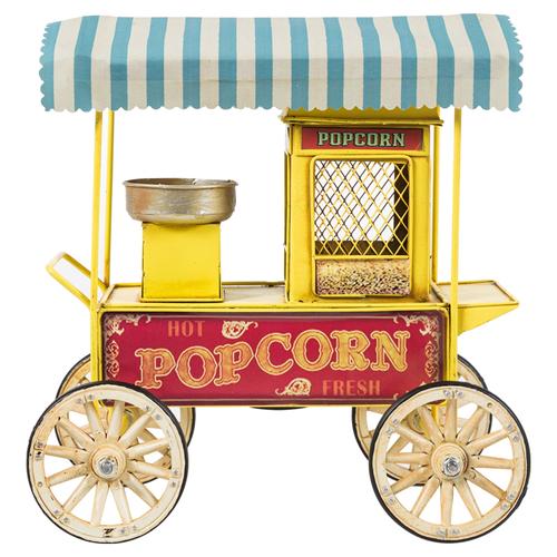  POP CORN ARABASI BİBLO SARI 26X17CM