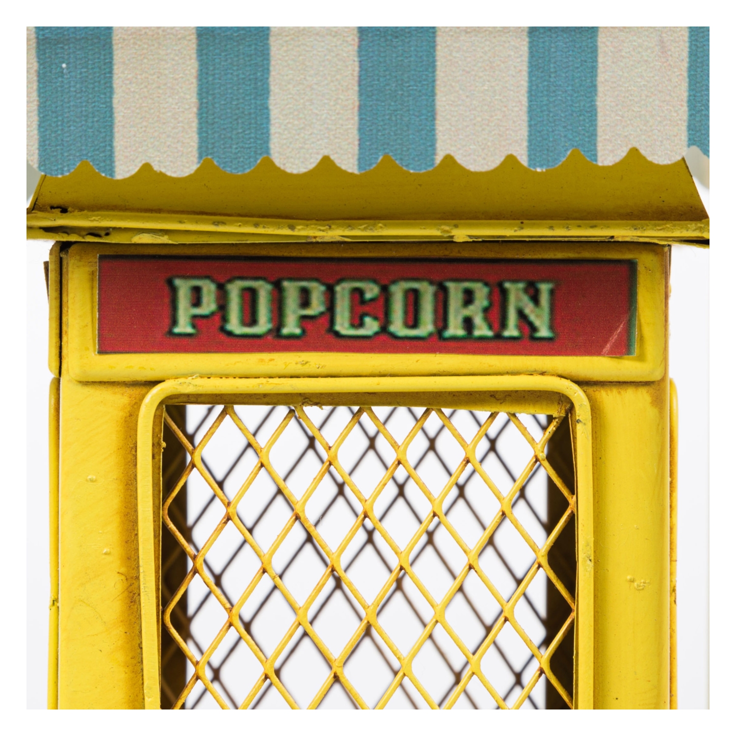 POP CORN ARABASI BİBLO SARI 26X17CM