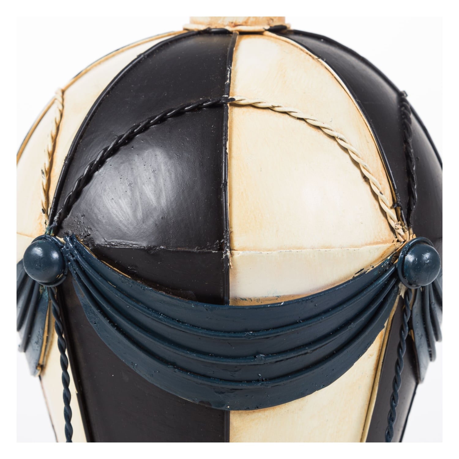 SICAK HAVA BALONU BİBLO SİYAH 35X17CM