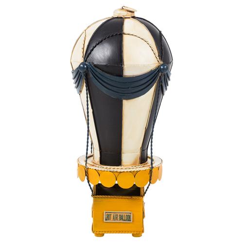  SICAK HAVA BALONU BİBLO SİYAH 35X17CM