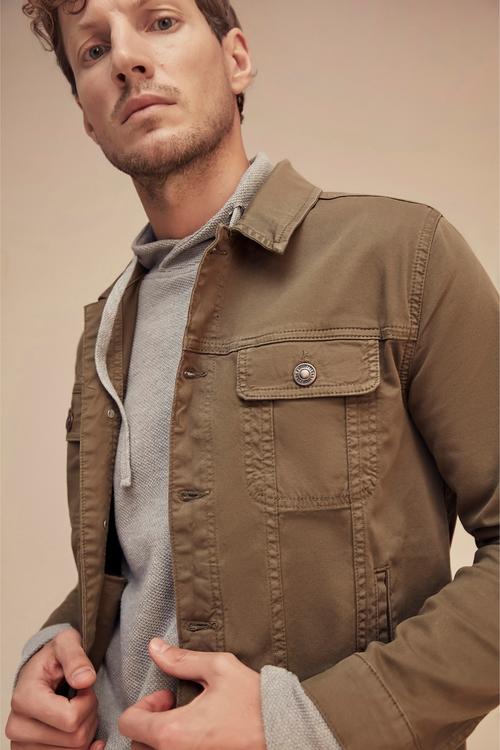  PAMUKLU TRUCKER CEKET