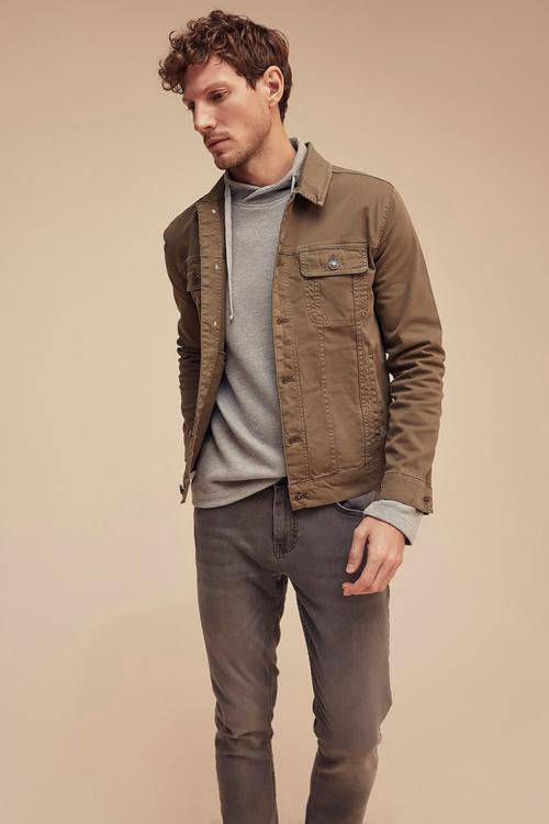  PAMUKLU TRUCKER CEKET