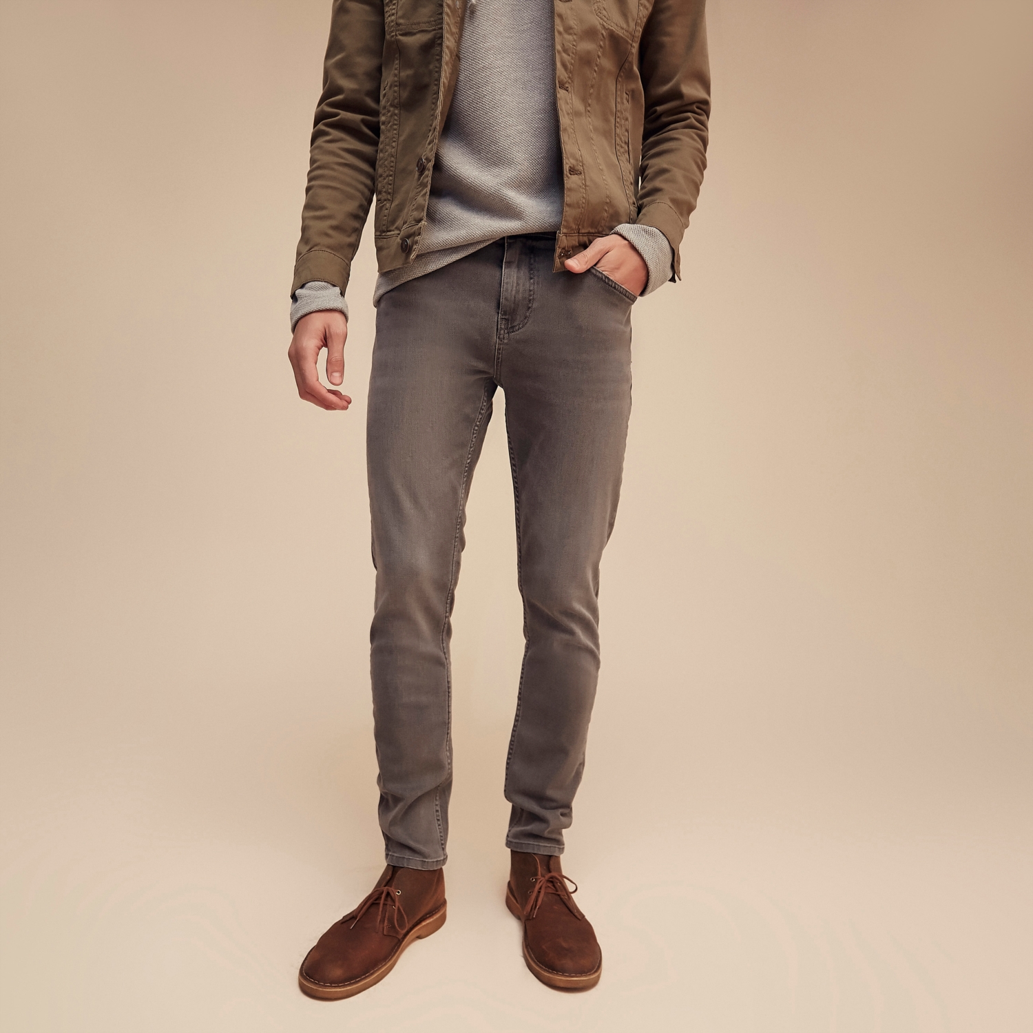 PAMUKLU TRUCKER CEKET