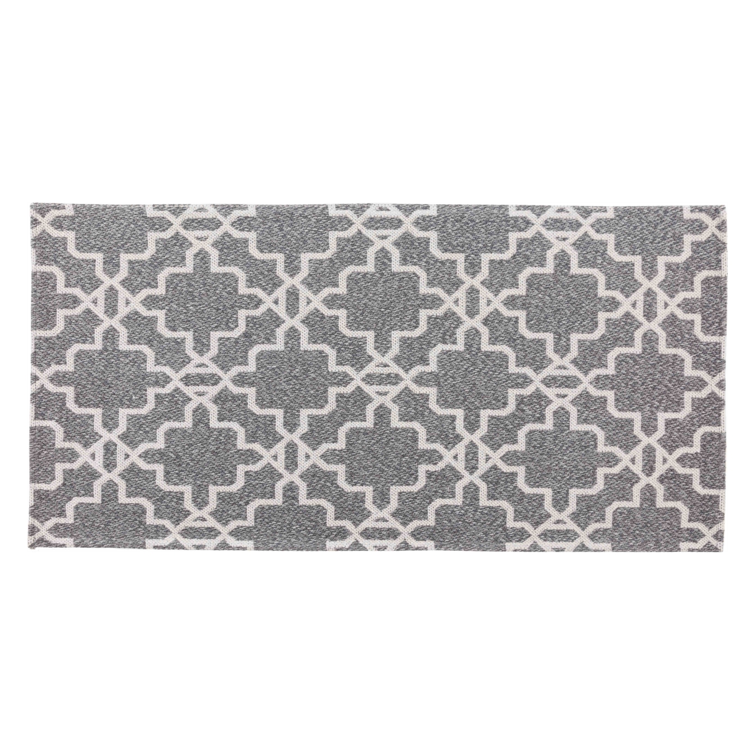 SHAMAN GEOMETRİK GRİ KİLİM 75X150 CM