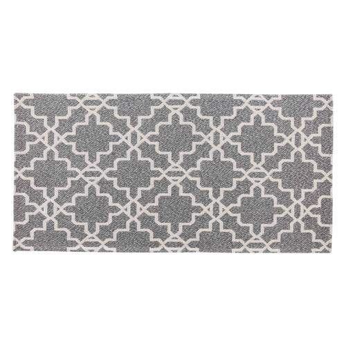  SHAMAN GEOMETRİK GRİ KİLİM 75X150 CM