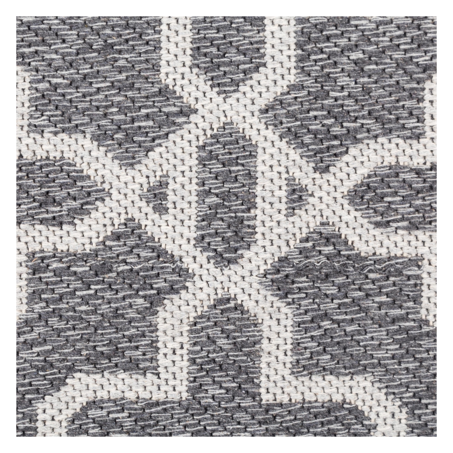 SHAMAN GEOMETRİK GRİ KİLİM 75X150 CM