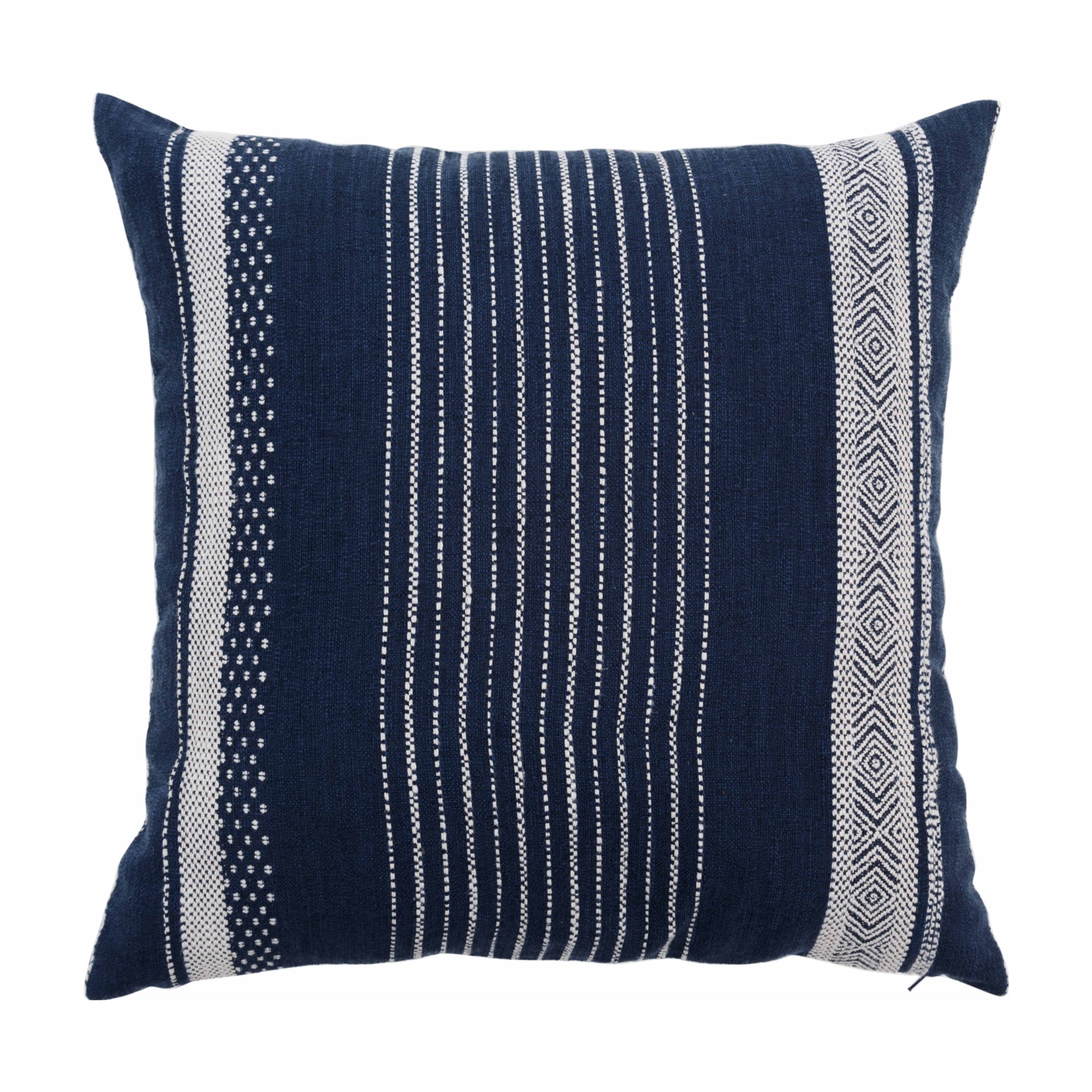 ALICE MULTİ ÇİZGİLİ KIRLENT LACİVERT 50X50CM