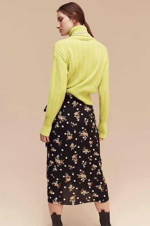  ÇİÇEKLİ MİDİ ETEK