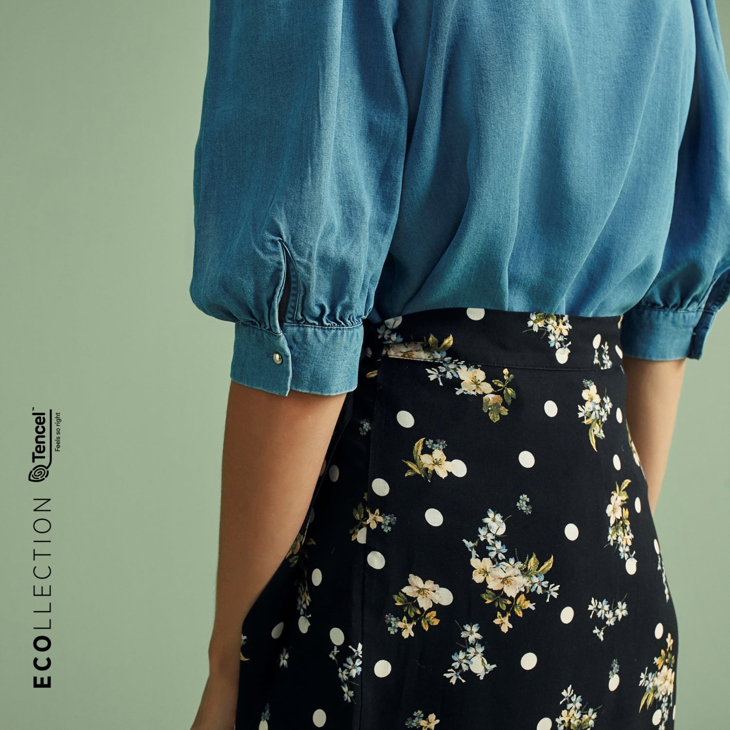 TENCEL TM DENIM GÖMLEK