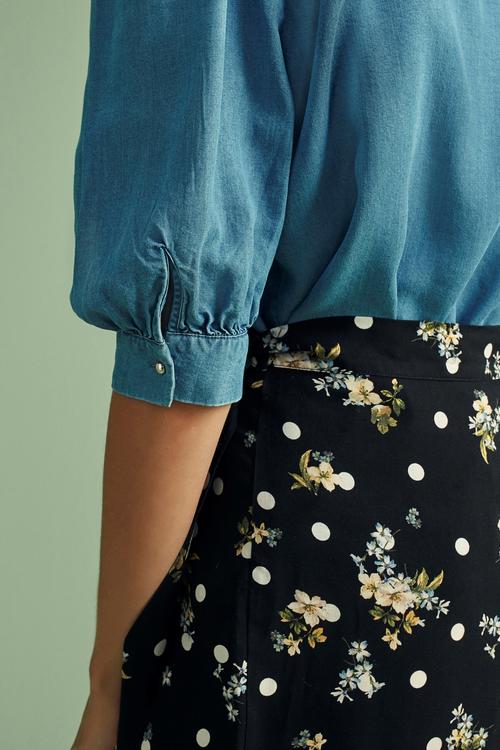  TENCEL TM DENIM GÖMLEK