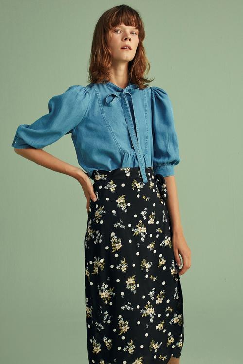  TENCEL TM DENIM GÖMLEK