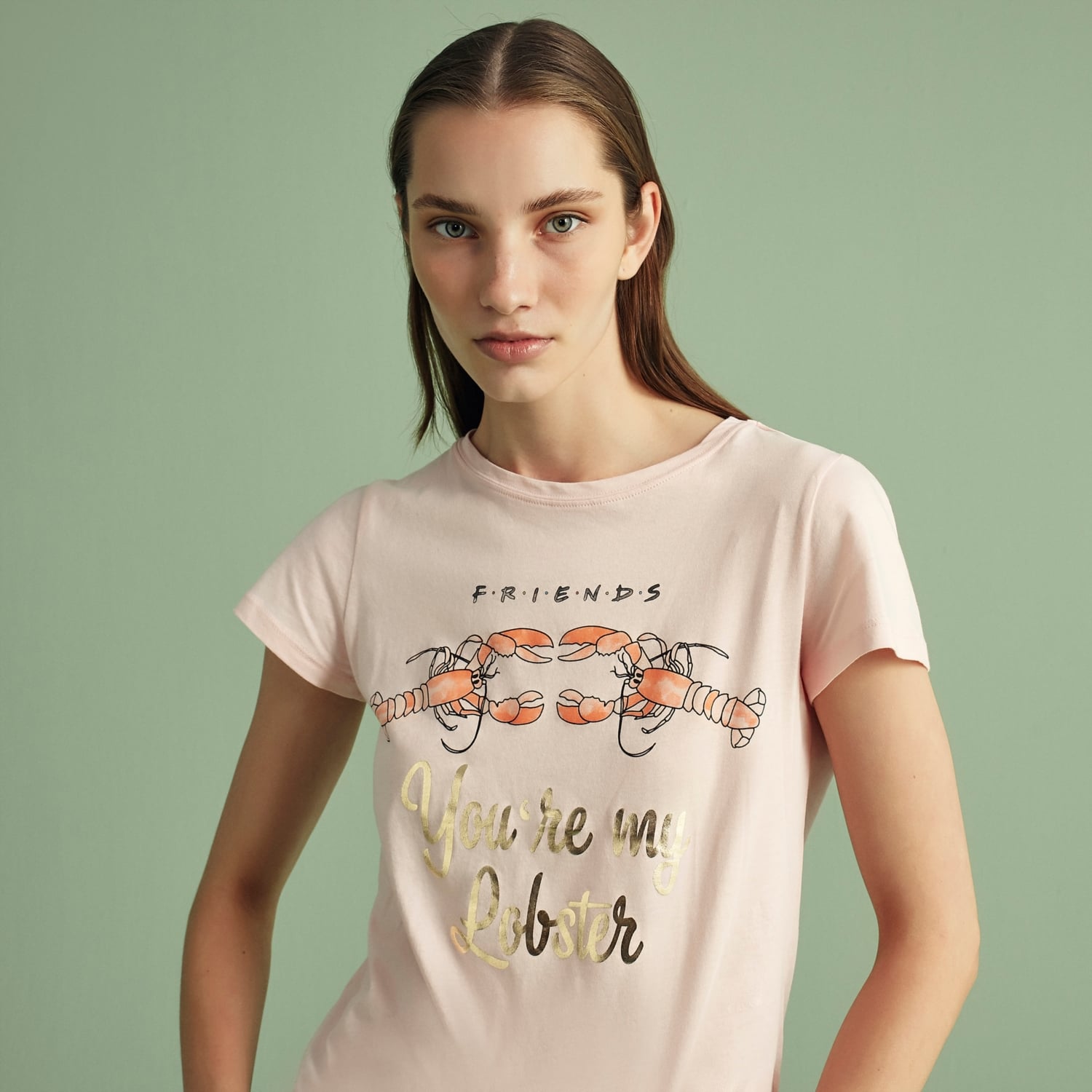 FRIENDS BASKILI LİSANSLI T-SHIRT