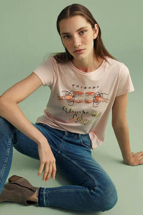  FRIENDS BASKILI LİSANSLI T-SHIRT