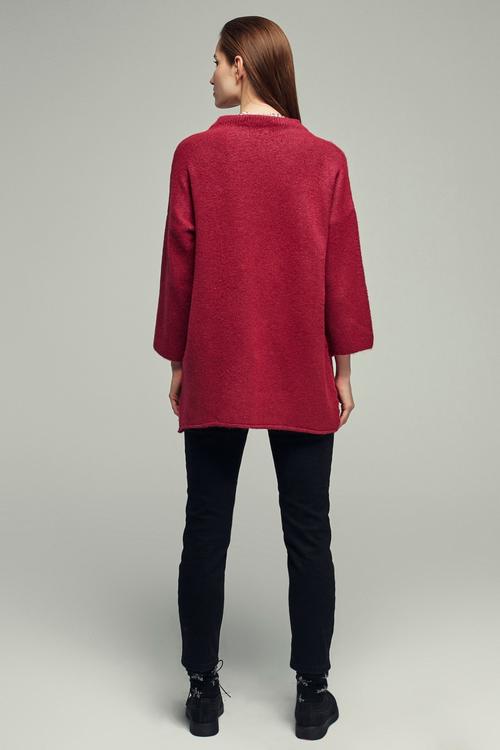  DİK YAKA YARIM KOL TRİKO KAZAK