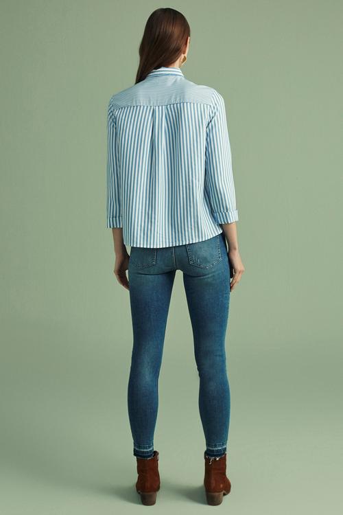  REGULAR KESİM PİLELİ GÖMLEK