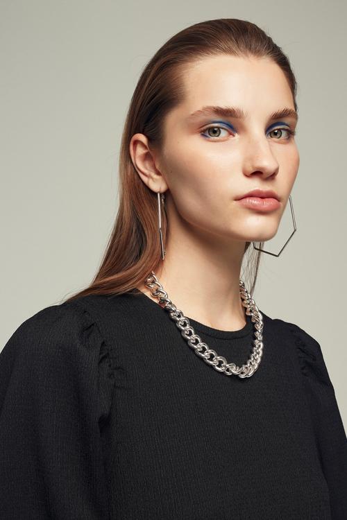  KLOŞ MİDİ ELBİSE