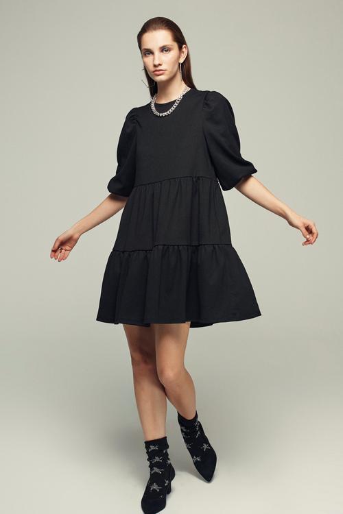  KLOŞ MİDİ ELBİSE